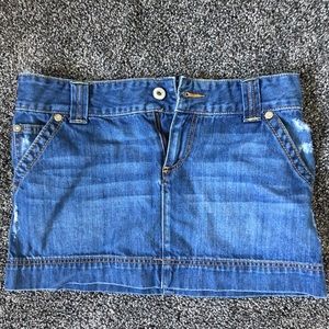 Old navy jean skirt